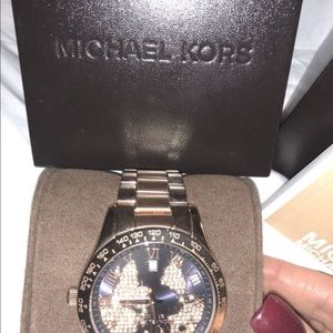 Michael Kors World map Watch Brand New